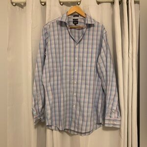 Neiman Marcus button down shirt long sleeve men’s size neck 17
